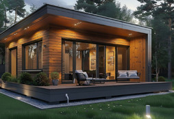 Ц-112 Баня в минималистичном стиле 9*11 м.